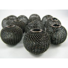 Бусины Metal Mesh 25х22 мм, 1 шт. KK0119