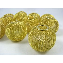 Бусины Metal Mesh 30х25 мм, 1 шт. KK0122