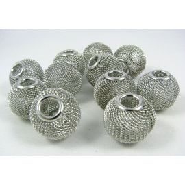 Бусины Metal Mesh 20х18 мм, 1 шт. KK0123