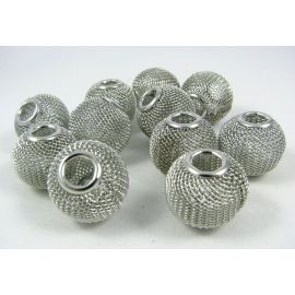 Metal Mesh beads 20x18 mm, 1 pcs. KK0123