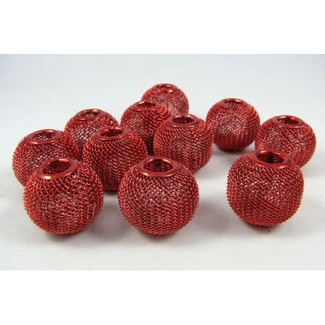 Metallist võrguhelmed 20x18 mm, 1 tk. KK0125
