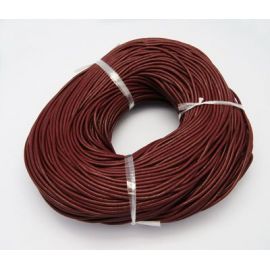 Natural leather cord 1.50 mm 1 m. VV0545