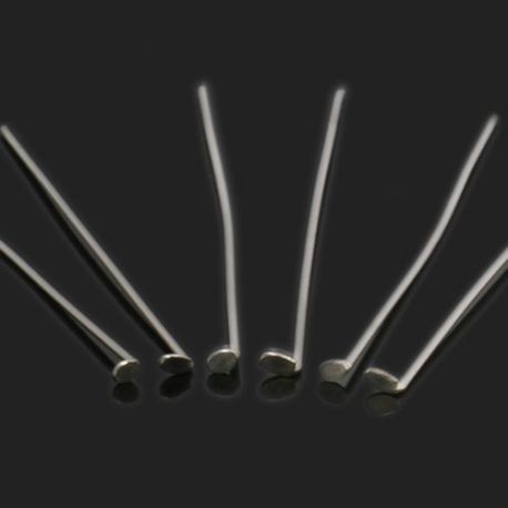 Stainless steel pins 40x0.6 mm, ~100 pcs. (8,90 g) MD1602