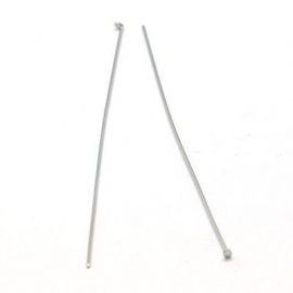 Stainless steel pins 50x0.6 mm, ~100 pcs. (12,00 g)