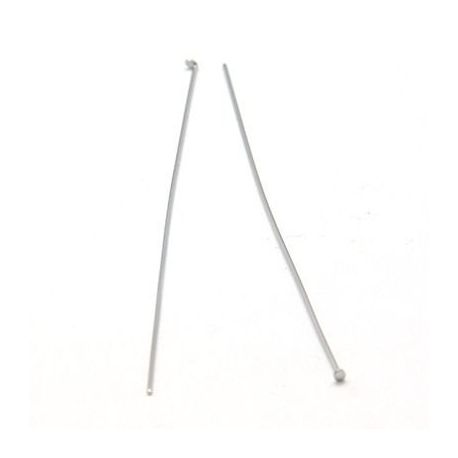 Stainless steel pins 50x0.6 mm, ~100 pcs. (12,00 g) MD1603
