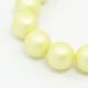 SHELL perlų karoliukai 10 mm, 10 vnt. SH0017