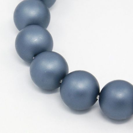SHELL pearl beads 10 mm, 10 pcs. SH0020