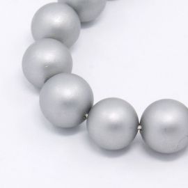 SHELL pērļu krelles 10 mm, 10 gab.