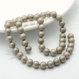 SHELL perlų karoliukai 10 mm, 10 vnt.