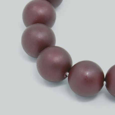 SHELL pearl beads 8 mm, 10 pcs. SH0023