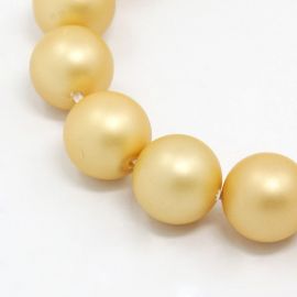 SHELL pearl beads 8 mm, 10 pcs. SH0028