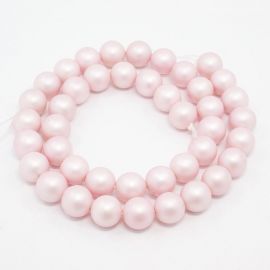 SHELL perlų karoliukai 8 mm, 10 vnt.