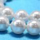 SHELL pearl beads 8 mm, 10 pcs. SH0040