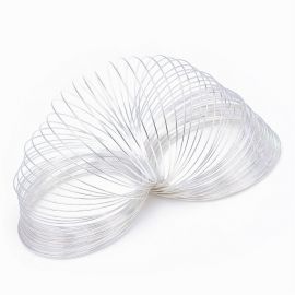 Tērauda stieple ar atmiņu aprocei 60 mm, 10 gredzeni