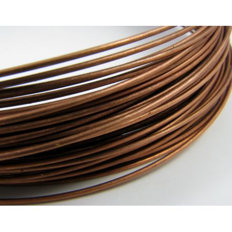 Draht mit Speicher für Halskette 115 mm - 1,00 mm, 10 Ringe MD0509