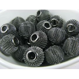 Metallist võrguhelmed 16x14 mm, 1 tk. KK0132