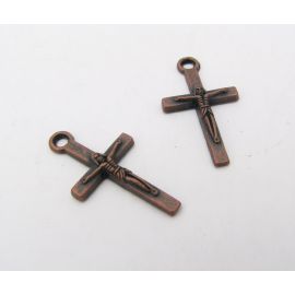 Kulons "Krusts" 24x13 mm, 1 gab. MD1616