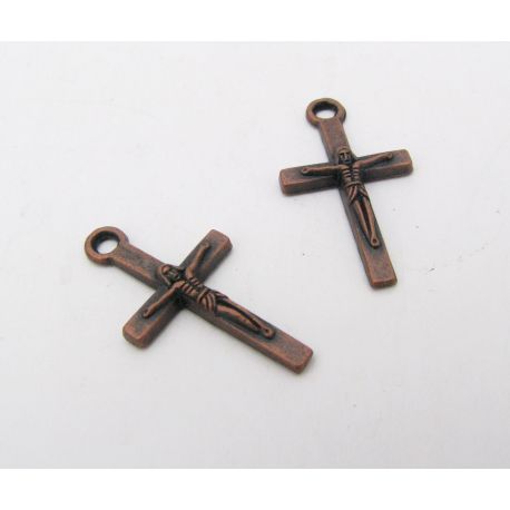 Pendant "Cross" 24x13 mm, 1 pcs. MD1616