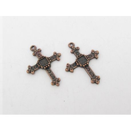 Anhänger "Kreuz" 27x20 mm, 1 Stck. MD1618