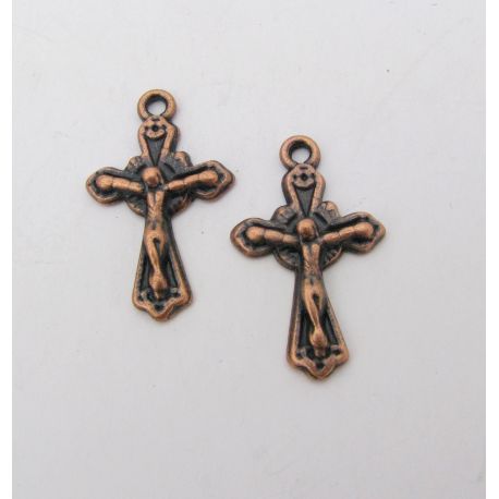 Pakabukas "Kryželis" 23x14 mm, 1 vnt. MD1619