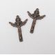 Kulons "Krusts" 34x24 mm, 1 gab. MD1621