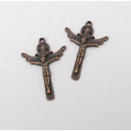 Pakabukas "Kryžius" 34x24 mm, 1 vnt. MD1621