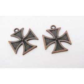 Kulons "Krusts" 34x30 mm, 1 gab. MD1624