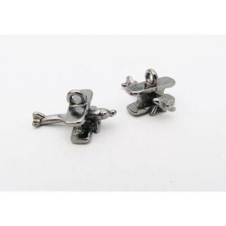 Anhänger "Flugzeug" 18x13 mm, 1 Stck. MD1626