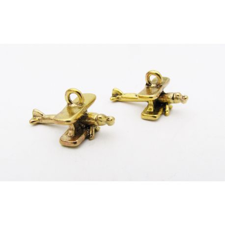 Anhänger "Flugzeug" 18x13 mm, 1 Stck. MD1627