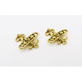 Pendant "Airplane" 19x19 mm, 1 pcs. MD1630