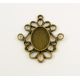 Frame - pendant for cabochon / camouflage 32x27 mm MD0054