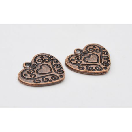 Ripats "Süda" 19x19 mm., 1 tk. MD1654