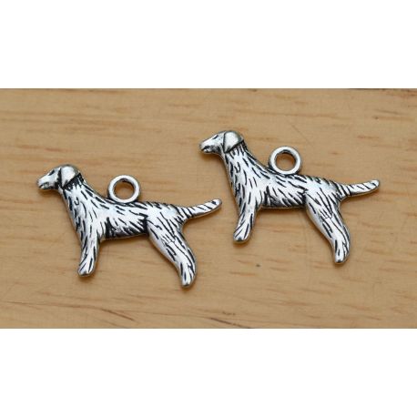 Pendant "Puppy" 23x14 mm., 1 pcs. MD1688