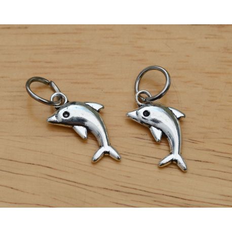 Anhänger "Dolphin" mit Ring 23x14 mm, 1 Stck. MD1692