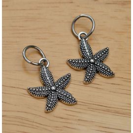 Pendant "Sea Star" with ring 22x19 mm., 1 pcs. MD1693