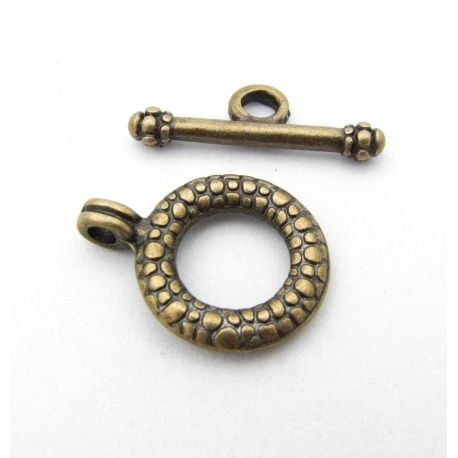 Halskettenverschluss 20x15 mm, 1 Stck. MD1408