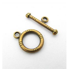 Necklace clasp 15x12 mm., 1 pcs. MD1411