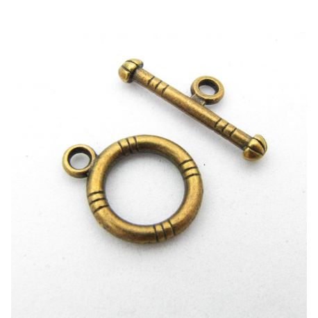 Necklace clasp 15x12 mm., 1 pcs. MD1411