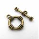 Halskettenverschluss 19x15 mm, 1 Stck. MD1412