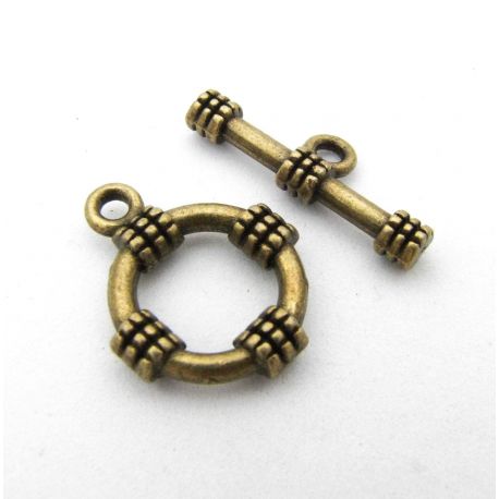 Halskettenverschluss 19x15 mm, 1 Stck. MD1412