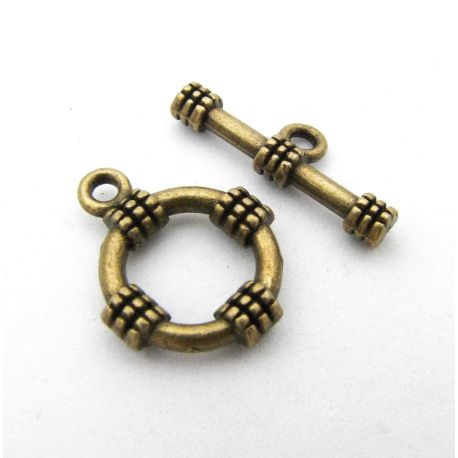 Necklace clasp 19x15 mm., 1 pcs. MD1412