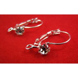 Earrings hooks 24x13 mm, 2 pairs