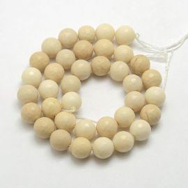 Natural Petrified Wood Beads 8 mm., 1 strand 