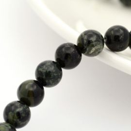 Natural Riolito Jaspio beads 6 mm., 1 strand 