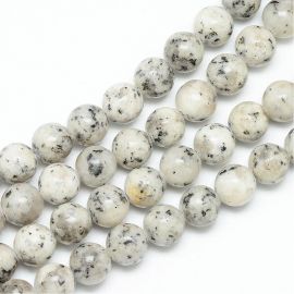 Natural Jaspio beads 8-9 mm., 1 strand 