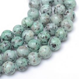 Natürliche Jaspio-Perlen 8-9 mm, 1 Strang