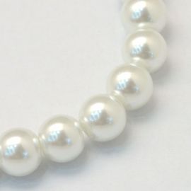 Klaashelmestest pärlid 3-4 mm., 1 haru KK0220