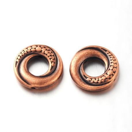 Dekoratiivsed kinnised hüpperõngad 15 mm., 6 tk. II0350