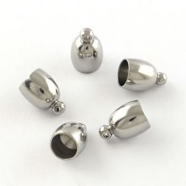 Nerūsējošā tērauda 304 apdares detaļa 9x5,5 mm., 2 gab. MD1736