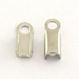 Stainless steel 304 completion part 9x4.5x4 mm., 10 pcs.
